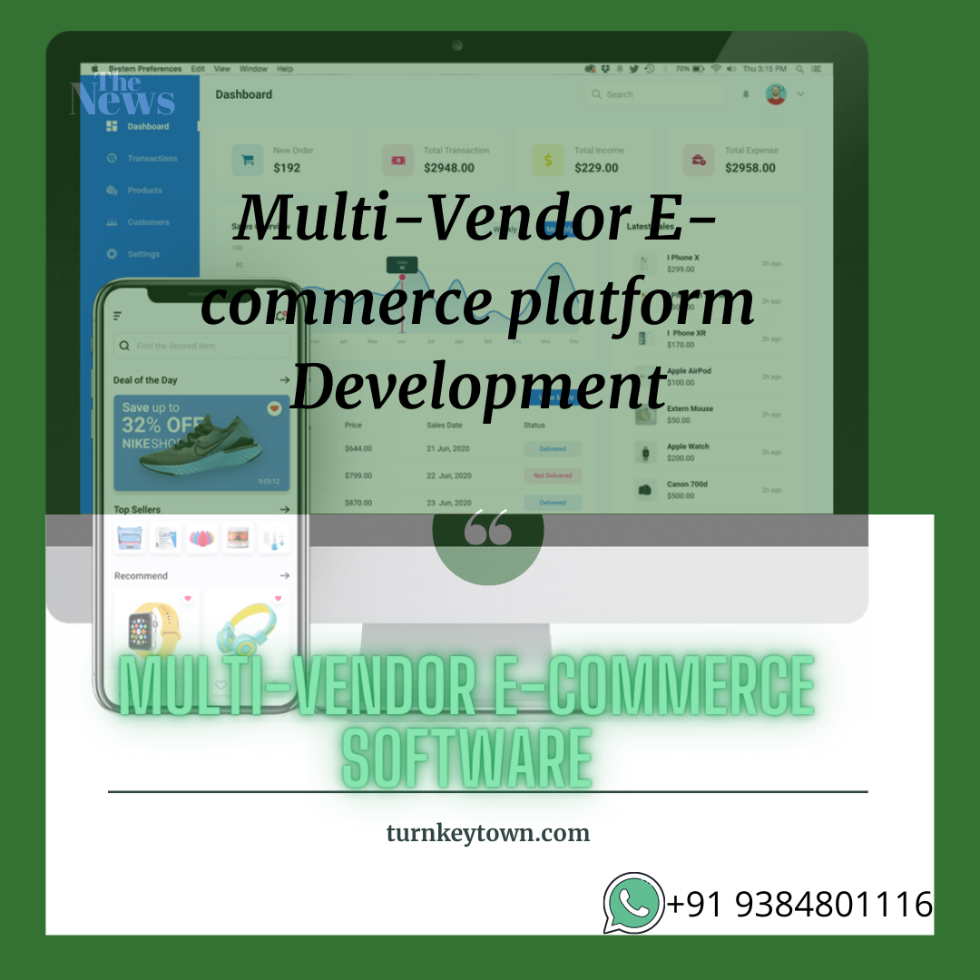 Developing the on-demand multi vendor e-commerce software