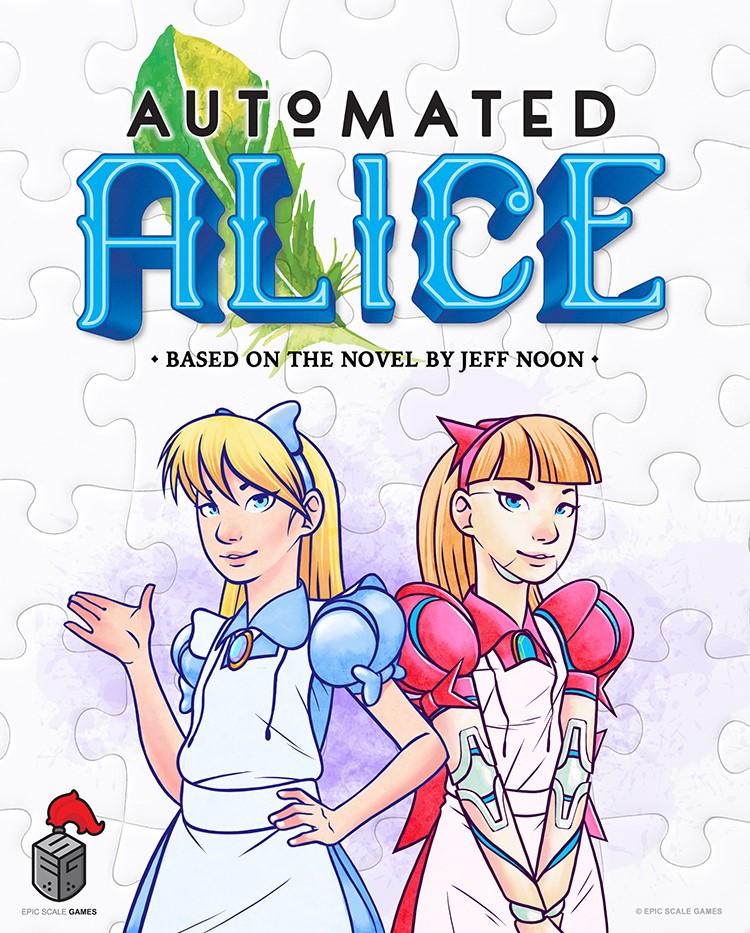 Epic Scale Games Secures Rights to Develop Cooperative Dice Placement Game Based on the Fantasy Novel Automated Alice by Jeff Noon