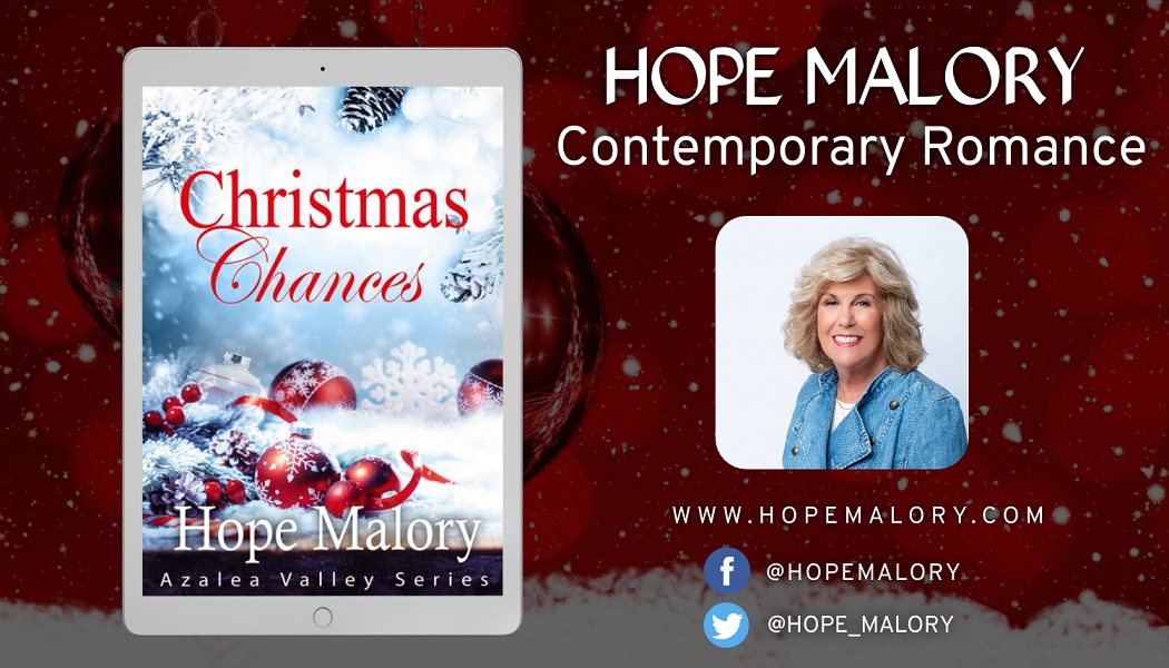 Author Hope Malory Releases New Holiday Romance – Christmas Chances