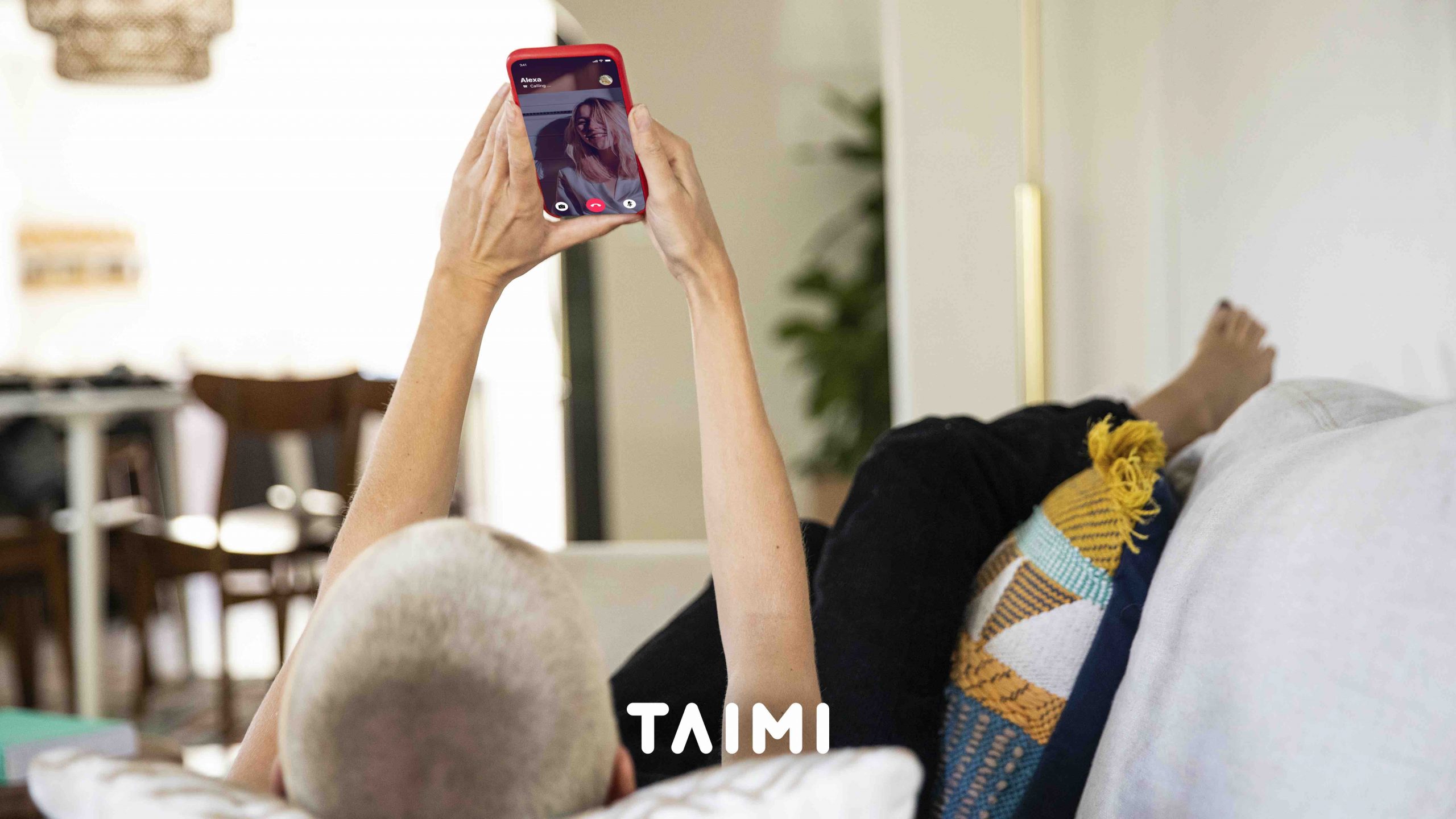 TAIMI reminds dating app users to social distance and video call each other