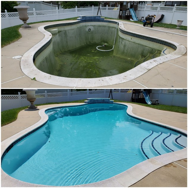 BD Pools LLC Completed 125th Pool Plaster Project
