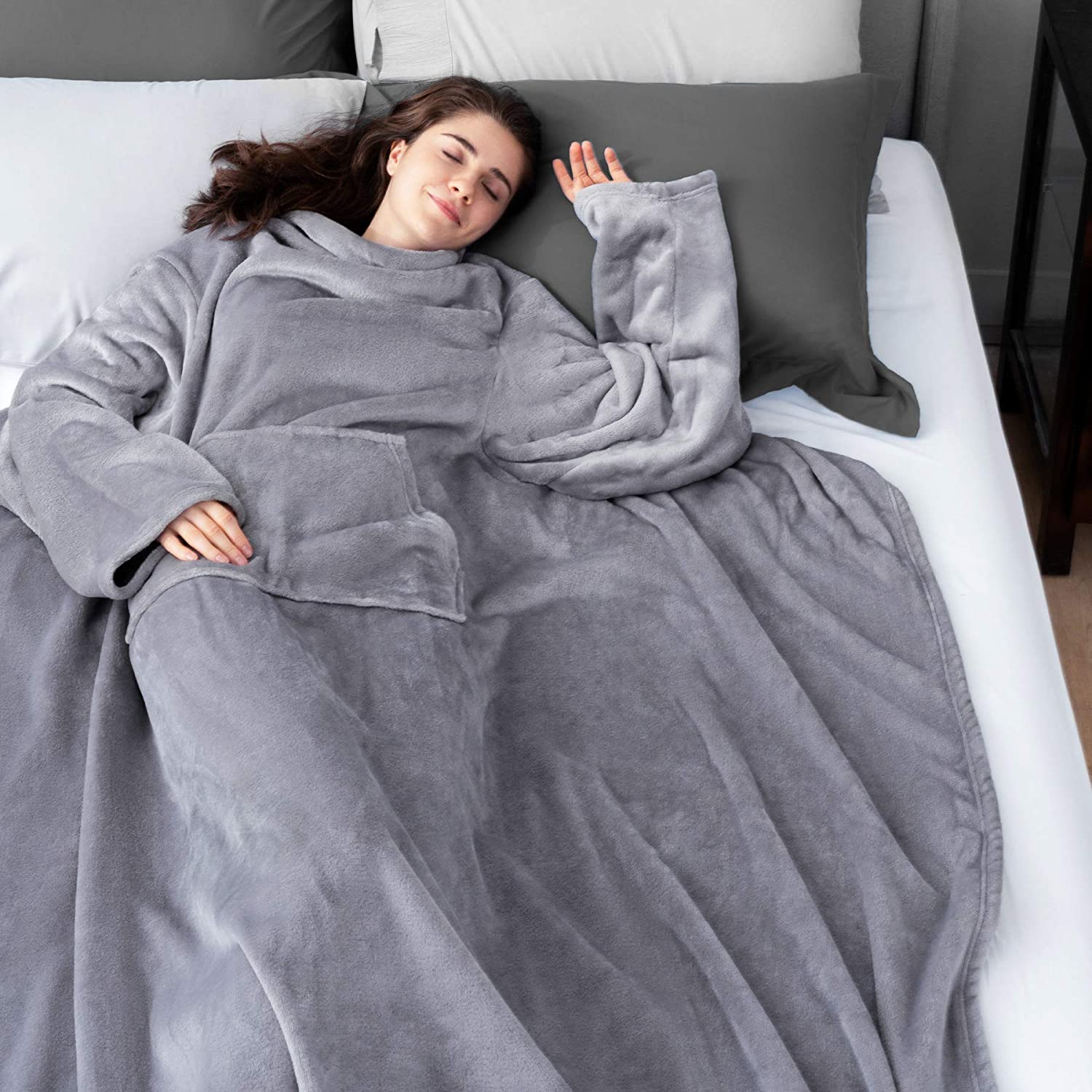 Turn Down the Heat, Turn Up the Cosy this Holiday Season with these Hoodie Blankets