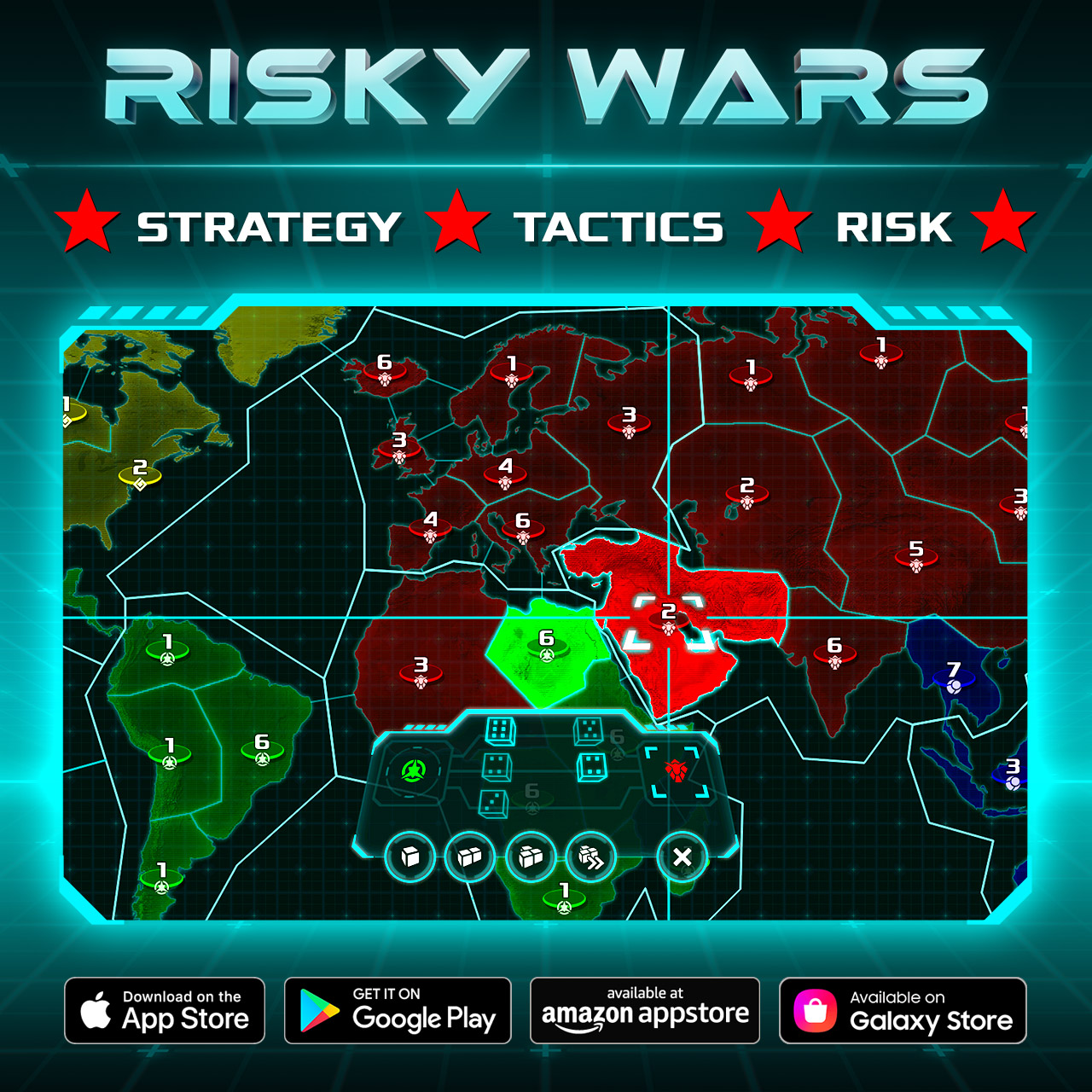 Risk with epic campaign: Vertex Arts launched Risky Wars today
