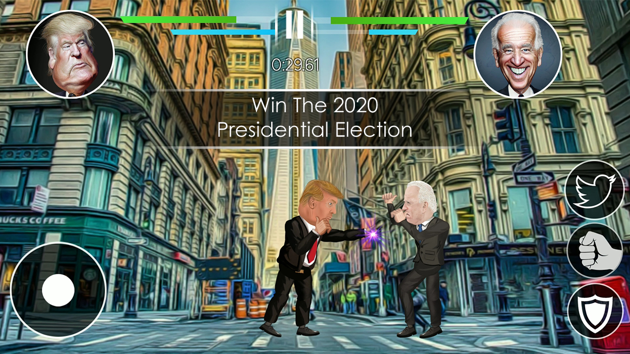 Nonpartisan mobile game U.S. Political Fighting: feel the political struggle on your mobile phone