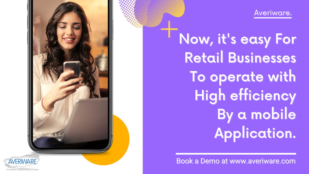 A mobile app for retail businesses and distribution