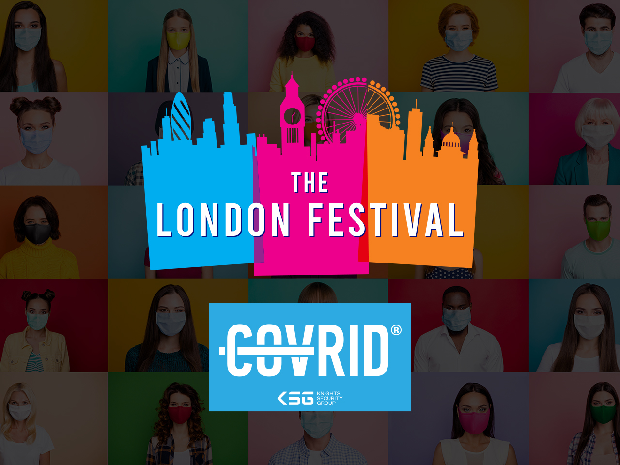New partnership between The London Festival and Knights Security Group sets gold standard for Covid secure events.
