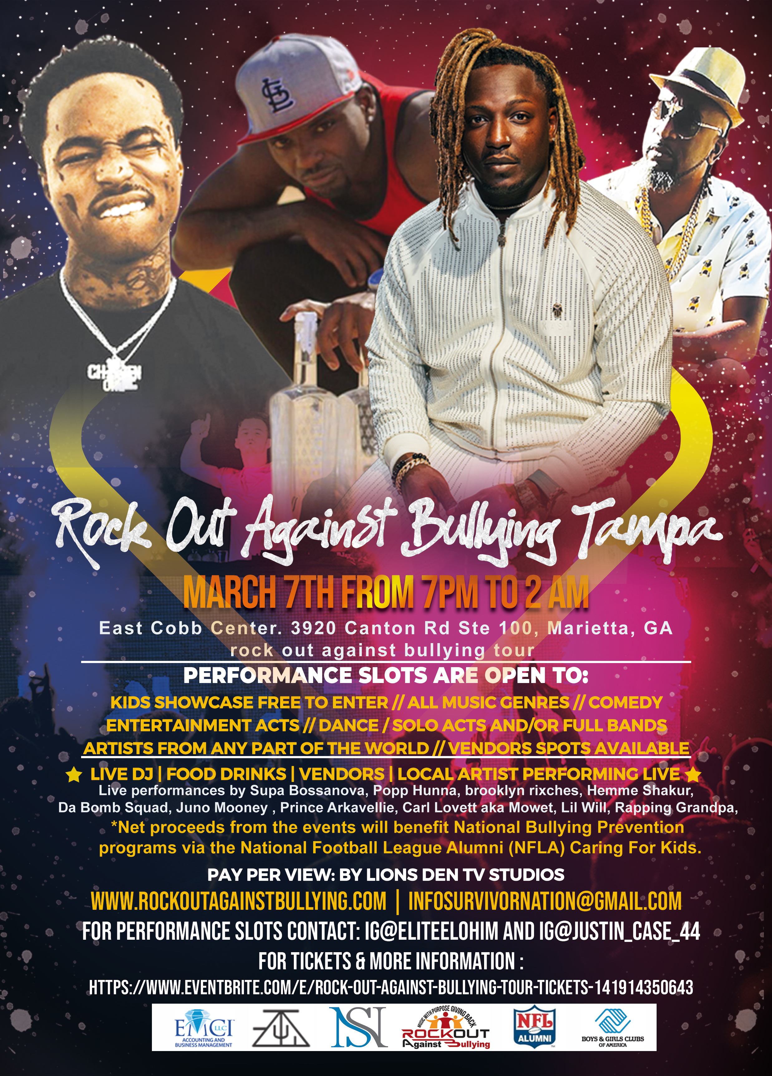 Rock Out Against Bullying Tour Comes to Atlanta All-Star Weekend