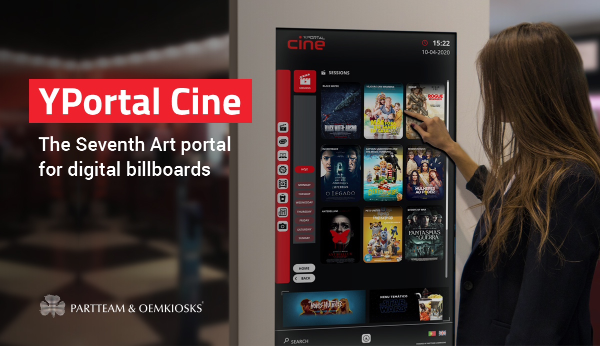 YPortal Cine: The Seventh Art Portal for Digital Billboards