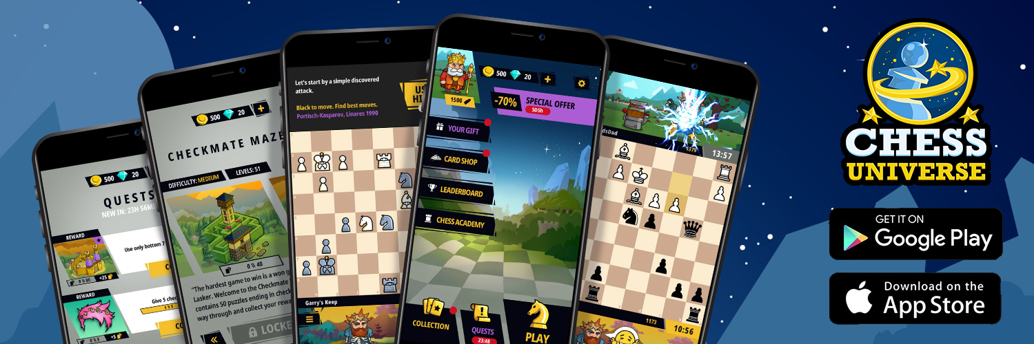 Chess Universe App – The New Chess Experience, Now Available for iOS and Android