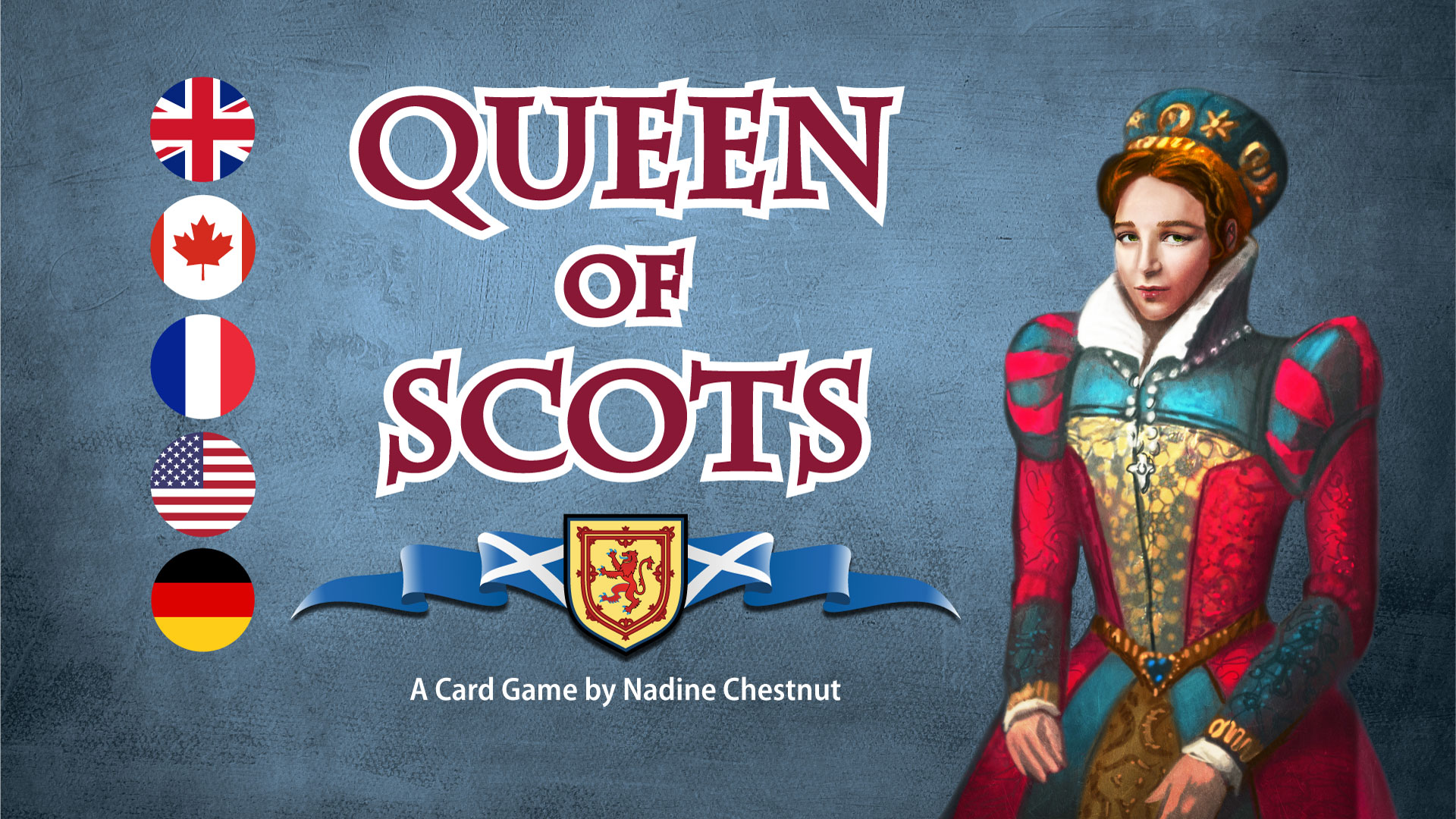 Tin Robot Games launches "Queenf Scots: The Card Game" on crowd-funding platform Kickstarter