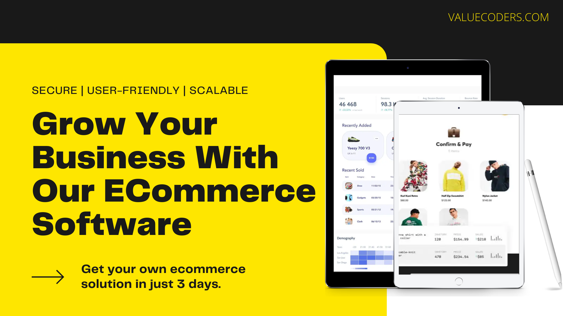 ValueCoders Offering Robust  Custom eCommerce Solution to Startups