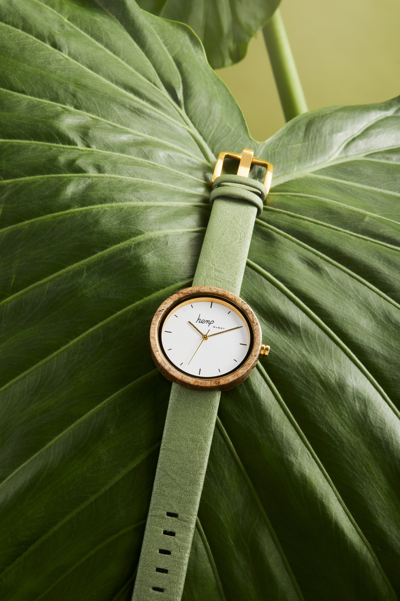 The world's first hemp watch, to be released on April 13th.