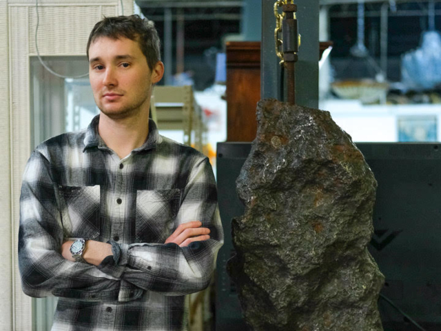 Rare, Museum-Quality, 394-Pound Meteorite will Go Up for Bid in Gallery 63's Online Auction, April 6