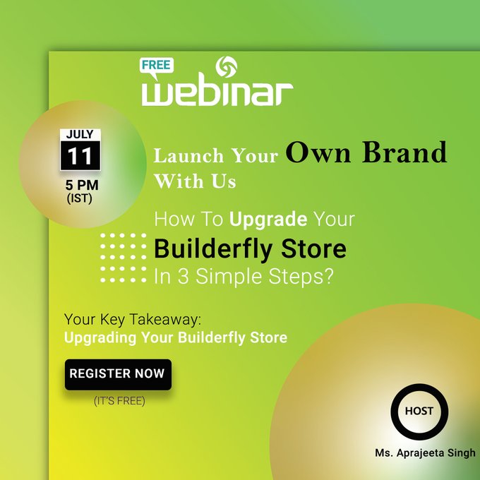 Free Webinar: Launch Your Online Store With Builderfly- An All-Inclusive Ecommerce Platform
