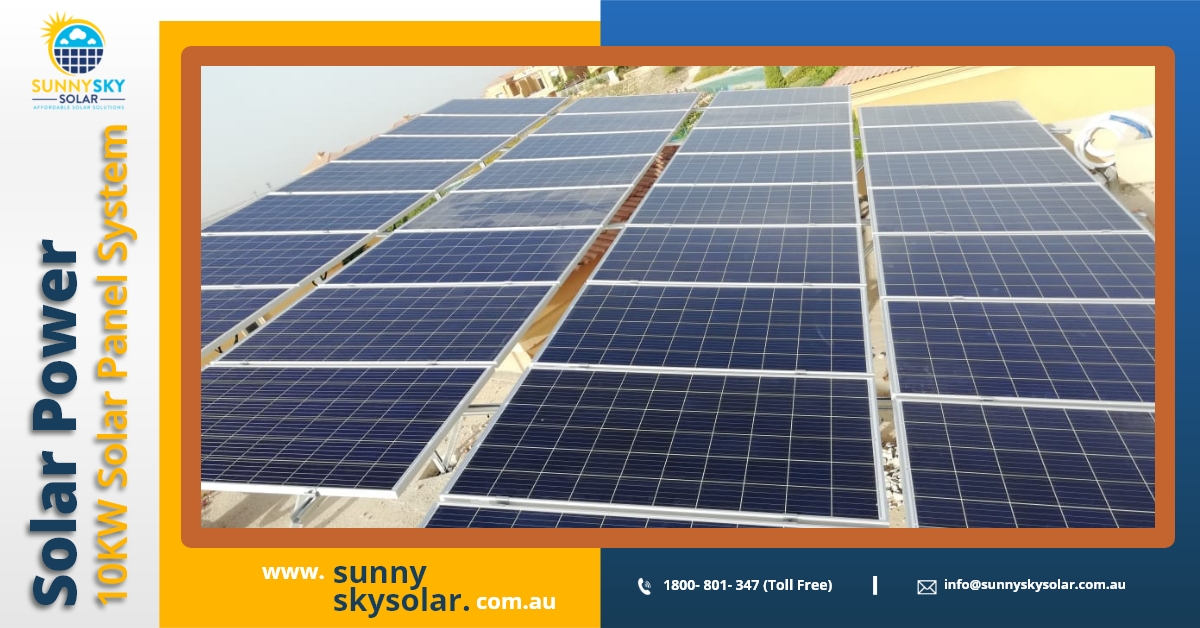 Sunny Sky Solar announced you to launch 6KW or 6.6KW Solar Power System in Brisbane