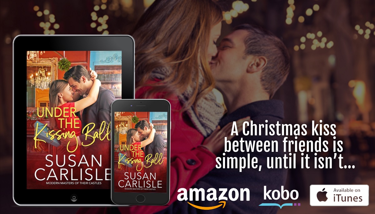 Author Susan Carlisle Releases New Holiday Romance - Under The Kissing Ball