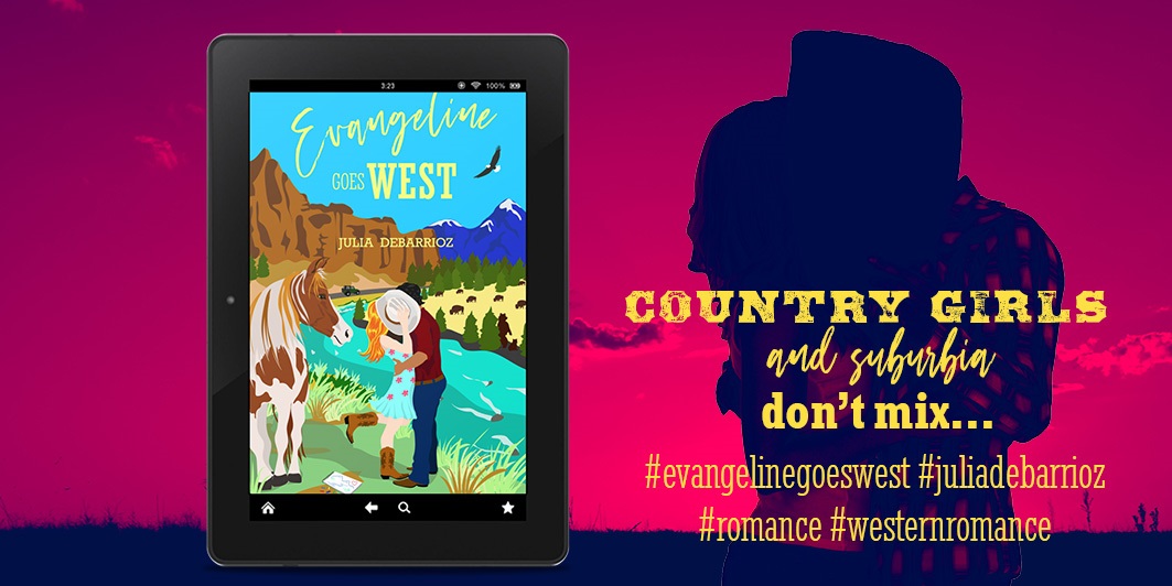 Julia DeBarrioz Releases New Western Romance - Evangeline Goes West