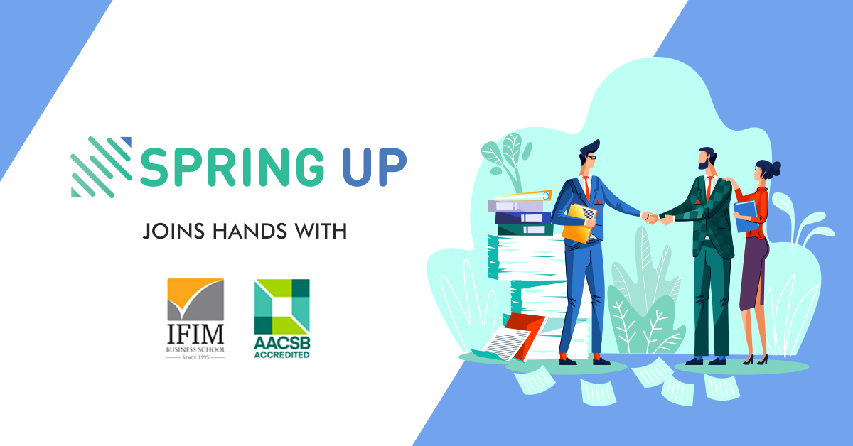 IFIM business school and SpringUp capital Announce Partnership to build a collaborative ecosystem to enhance student entrepreneurial activities and support campus start-ups.