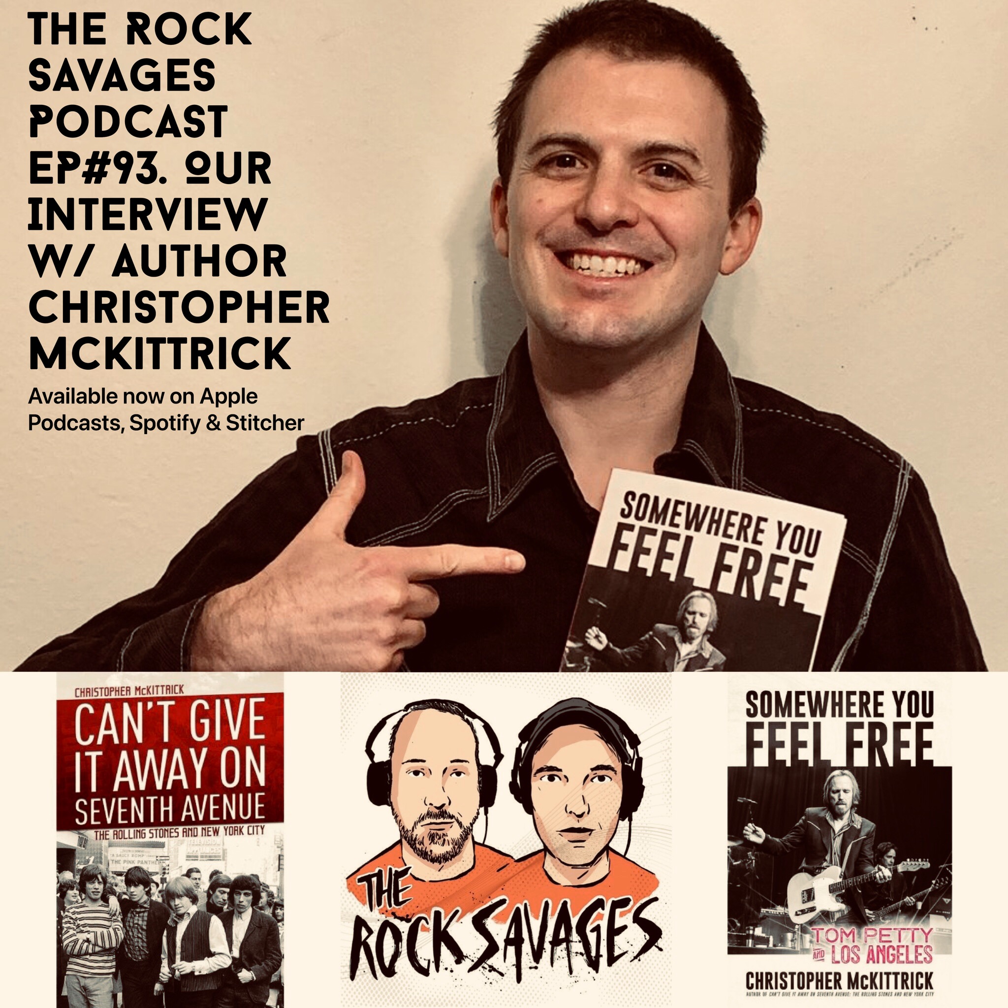 The Rock Savages Podcast Interview Tom Petty Author Christopher McKittrick