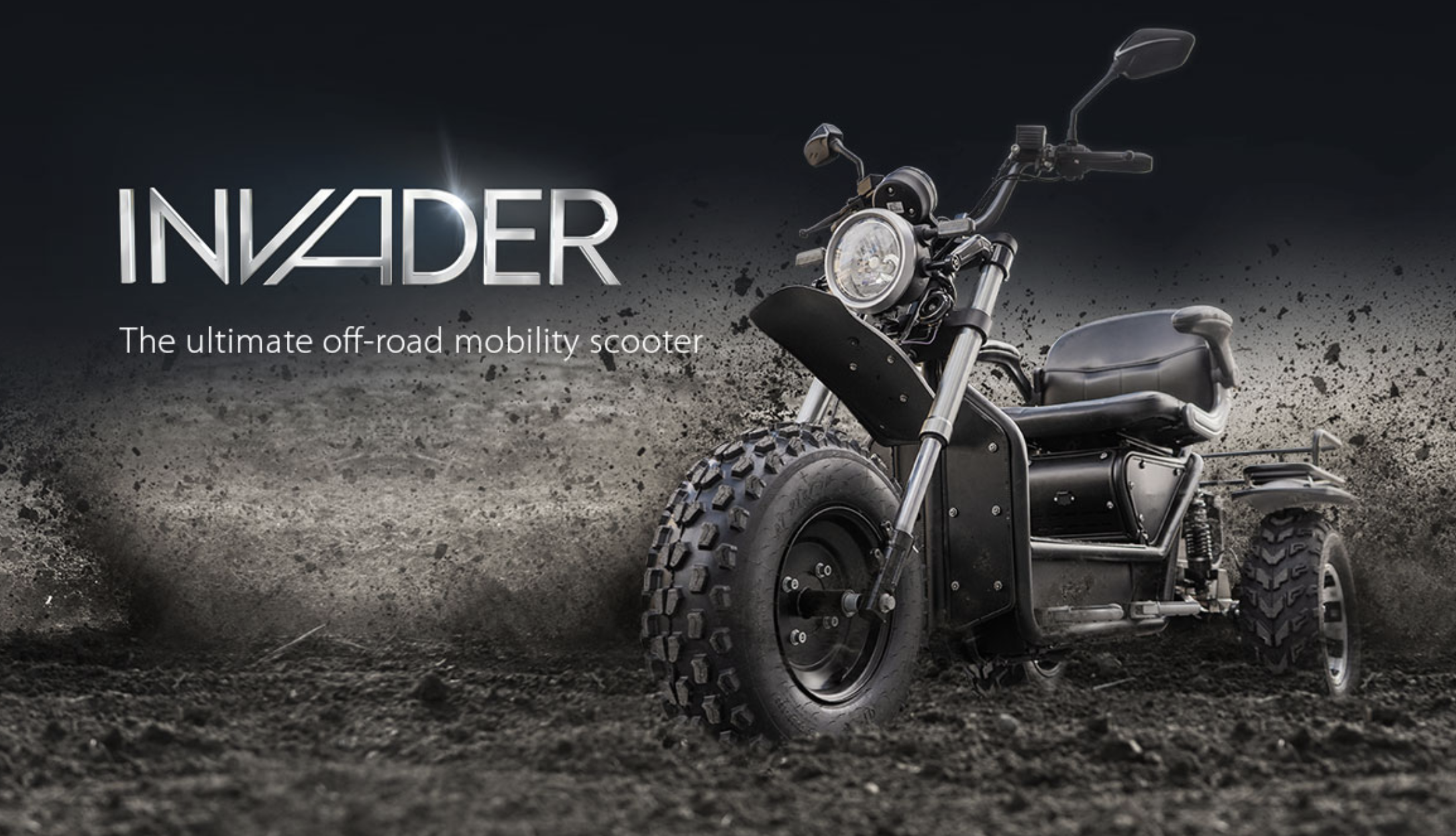 Scooterpac’s Latest Triumph, Invader - The New Off Roader