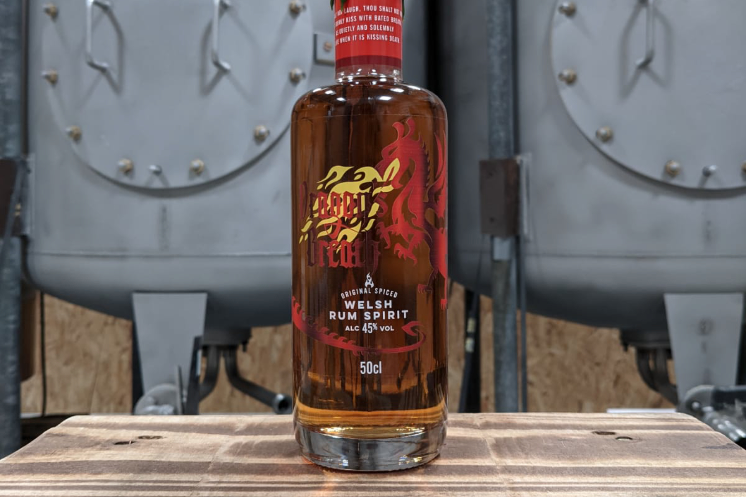 Dragon's Breath Welsh Rum Here to Spice Things Up! 