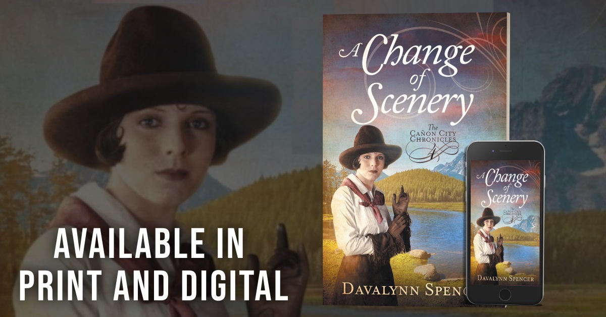  Author Davalynn Spencer Releases New Sweet Historical Romance - A Change of Scenery