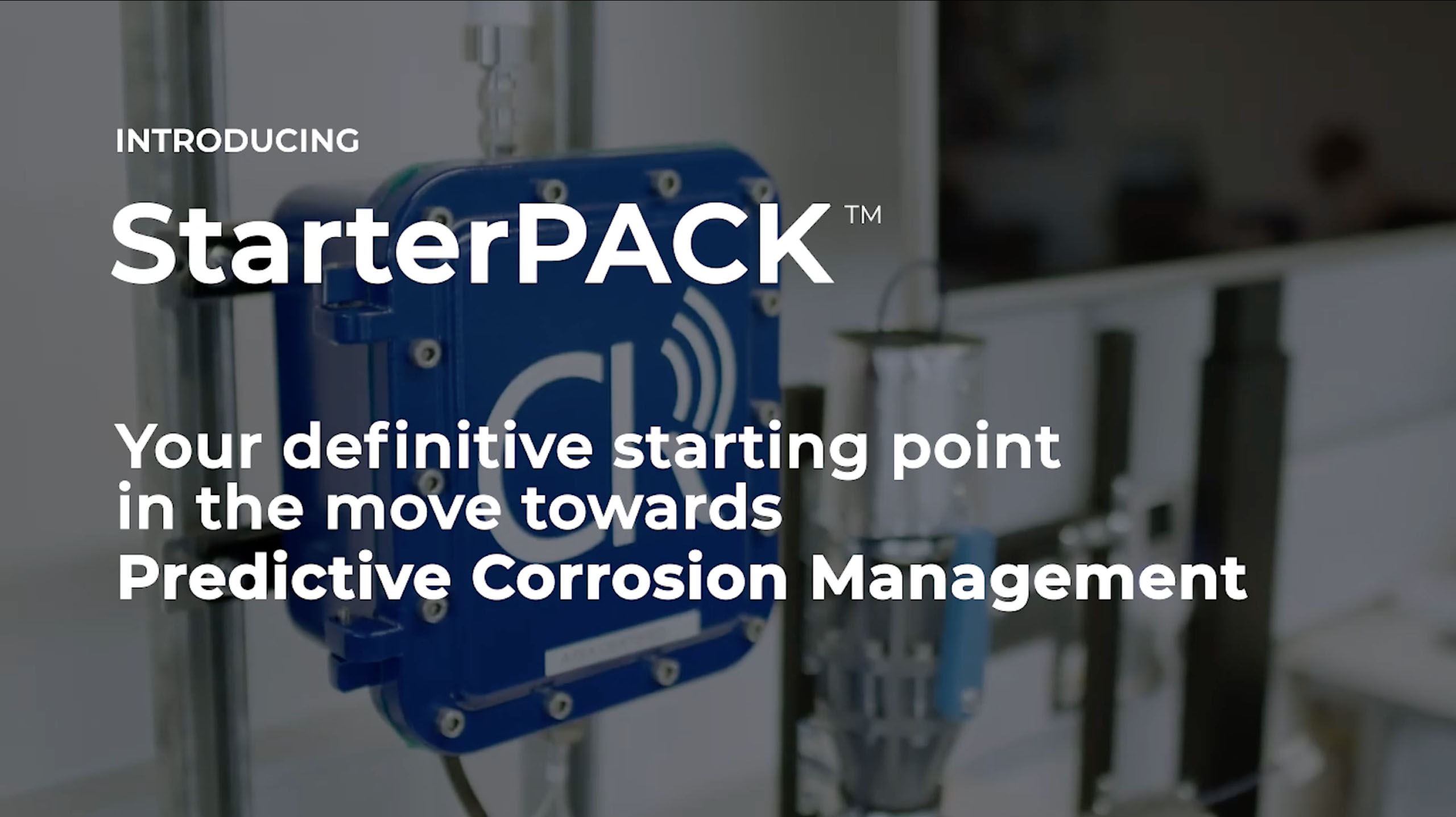 CorrosionRADAR StarterPACK™ unlocks the value of predictive corrosion monitoring for CUI