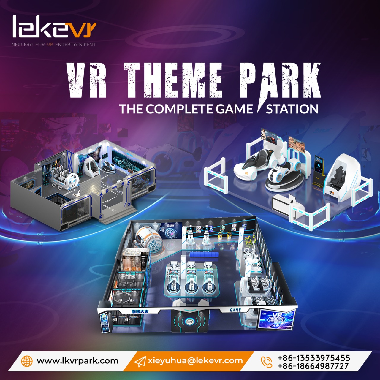 One-stop VR Park Solution